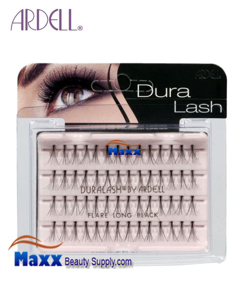 4 Package - Ardell DuraLash Flare Individual Lashes - Long Black